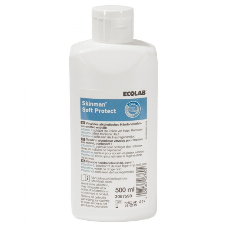Skinman soft Protect 500ml | Čistící, dezinf.prostř., dezodoranty - Dezi. přípravky